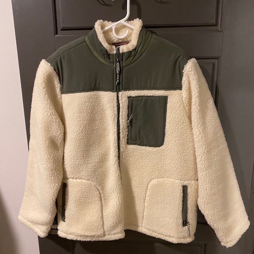 Faherty Sherpa Fleece Jacket